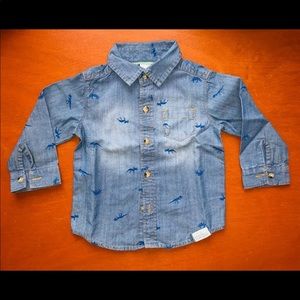 Carter's Demi Dinosaurs Baby Shirt